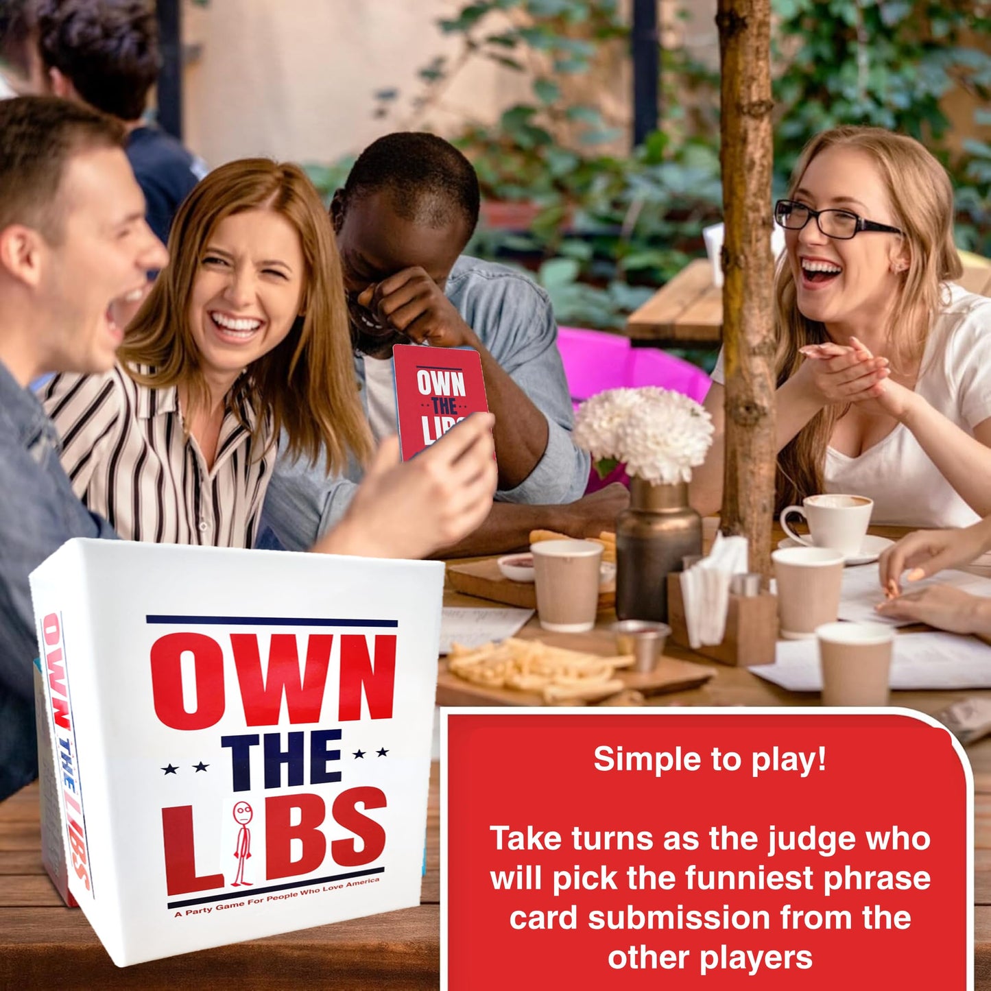 Right Or Racist Own The LlBBs - Funny White Elephant Gift - Gift for Men - Funny and Hilarious Game - Great Present - Birthday Gifts for Men and Women