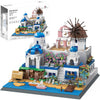 Apostrophe Games Santorini Building Block Set - 1380 Pieces - Model Building Blocks for Adults and Kids - Greece's Island Architecture Kit Famous