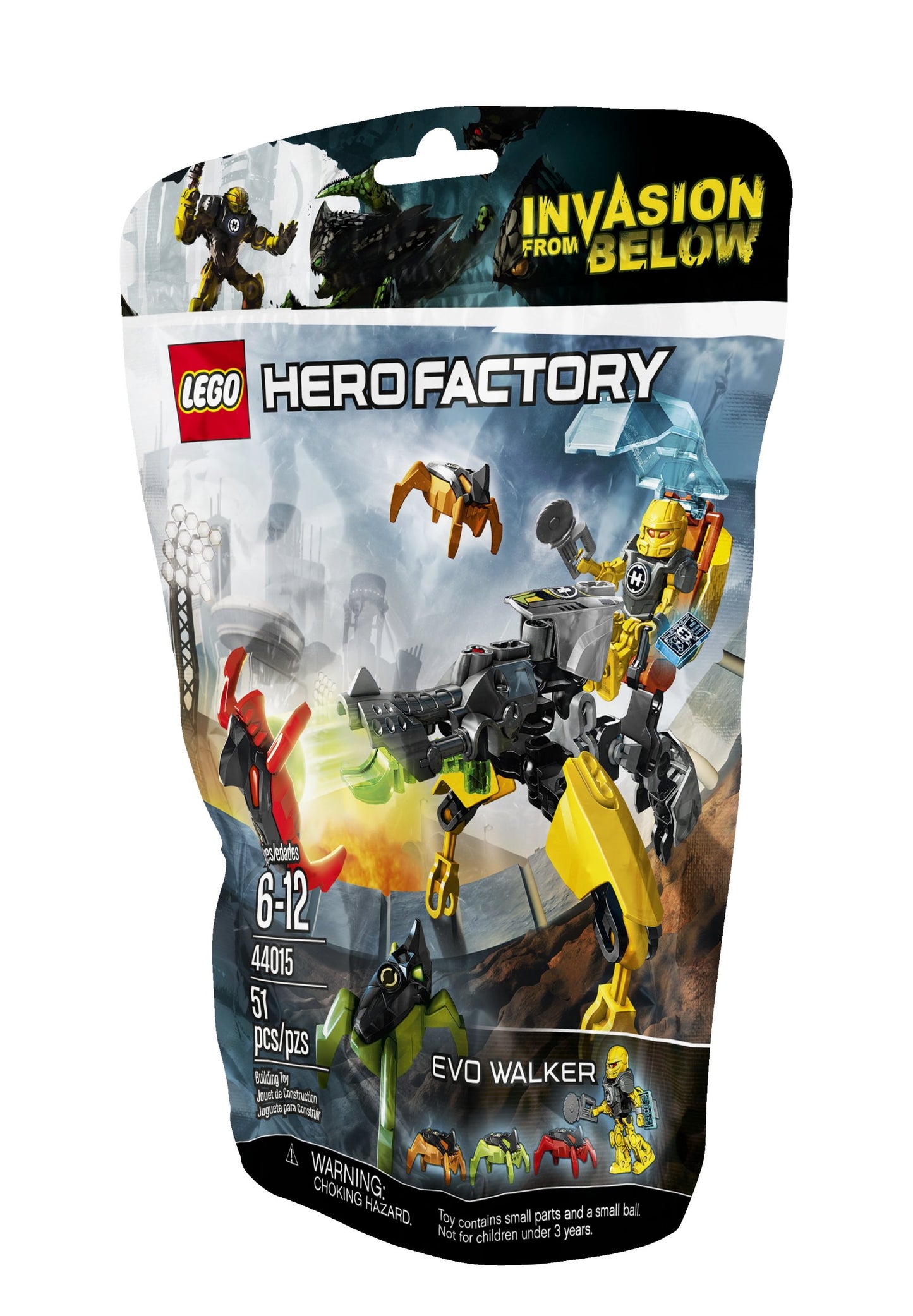 LEGO Hero Factory 44015 Evo Walker Building Set