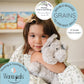 Sweet Elephant - Microwavable & Weighted Plush Stuffed Animal - Heated Plushie for Warmth - Cute, Soft, Cozy Toy for Adults & Children (Boys, Girls