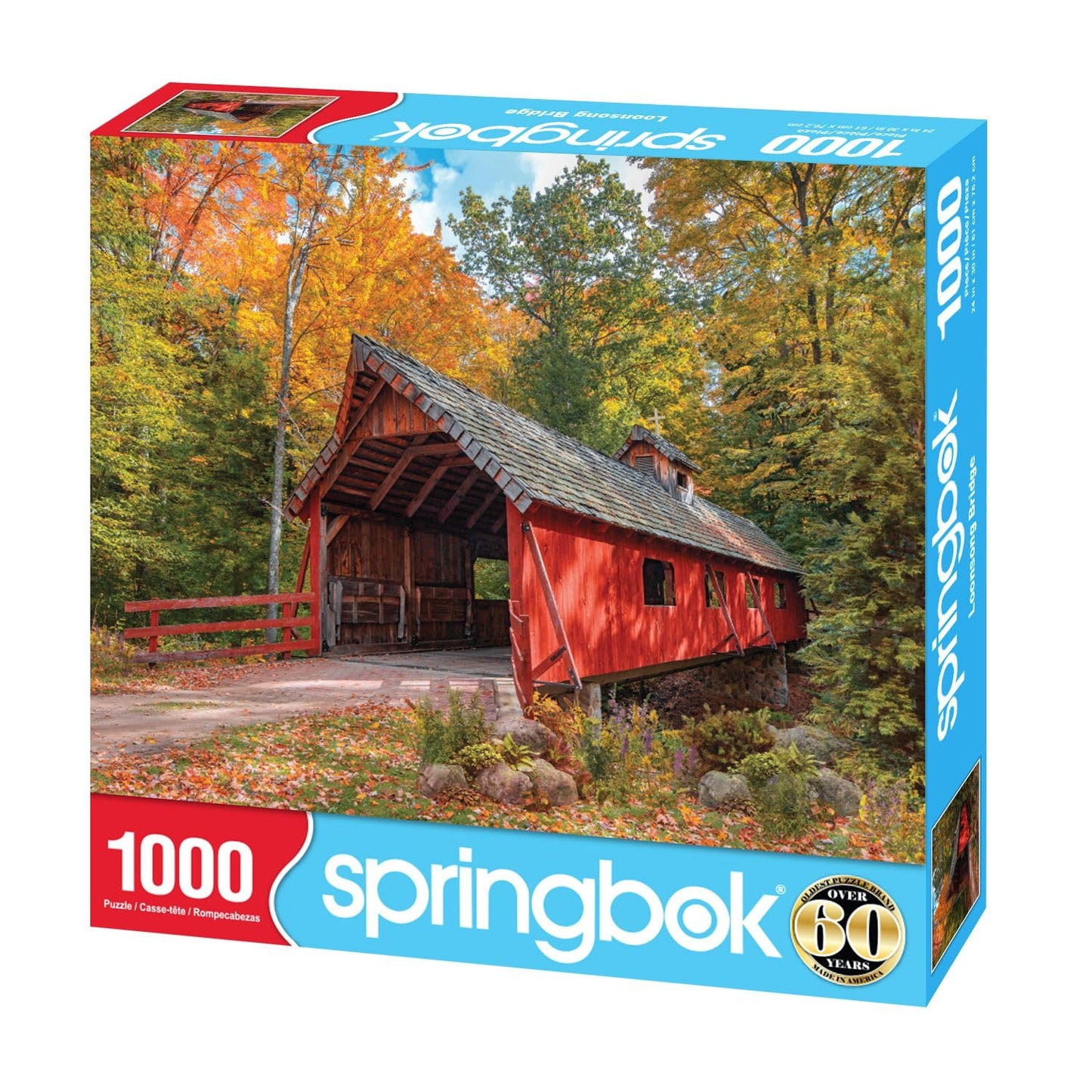 Springbok Loonsong Bridge - 1000 Piece Jigsaw Puzzle for Adults - Made in USA