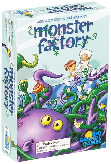 Rio Grande Games Monster Factory Board Game for 2-6 Players, Ages 5 Plus