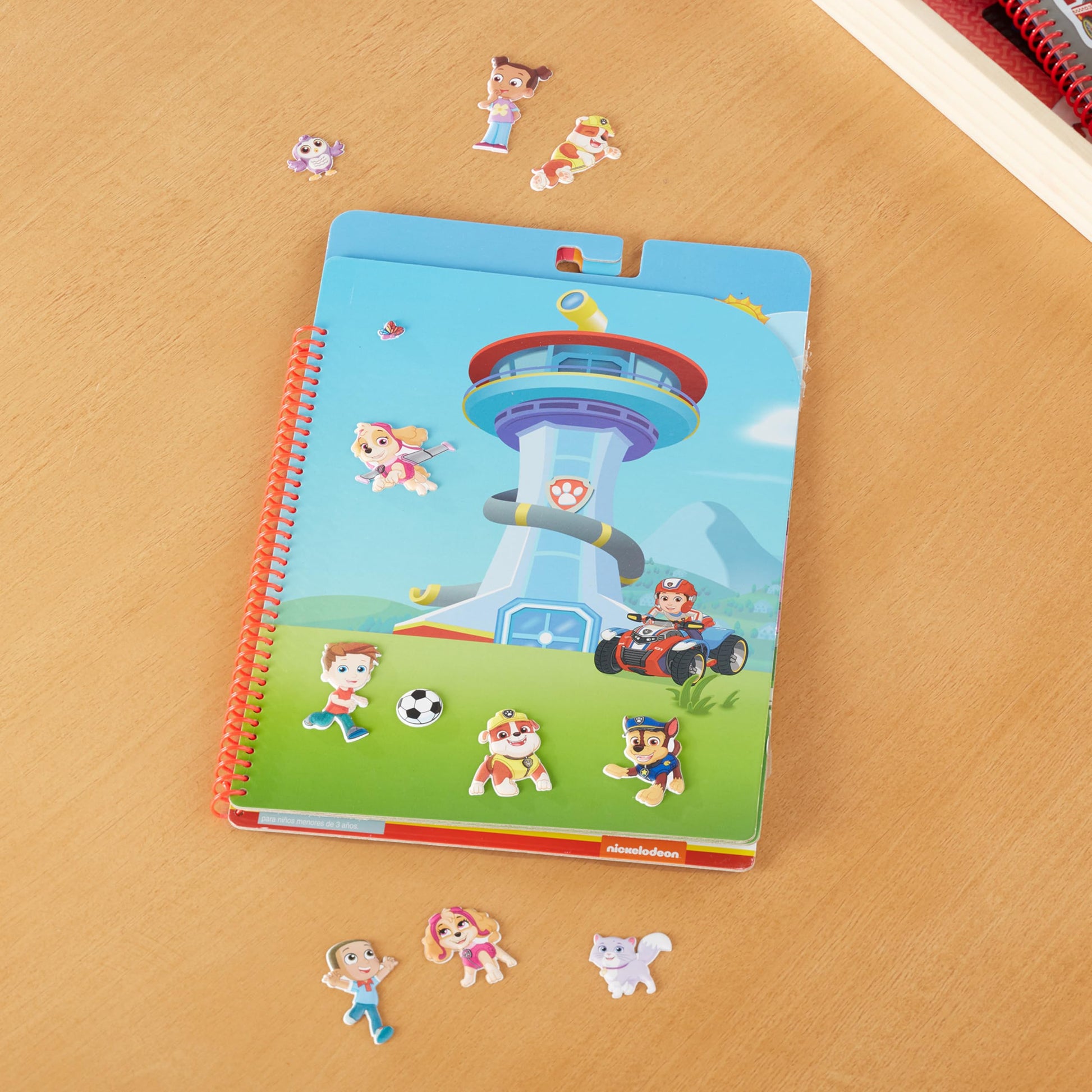 Melissa & Doug PAW Patrol Restickable Puffy Stickers 3-Pack - Adventure Bay, Jake’s Mountain, Jungle