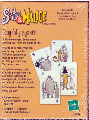 Spite and Malice Card Game