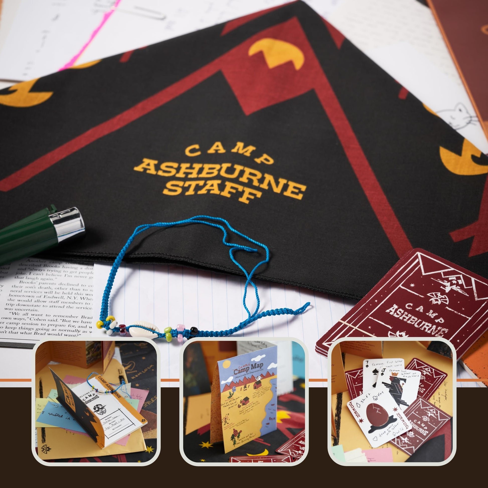 Hunt A Killer: Camp Calamity - Solve a Murder at a Summer Camp, Interactive Unsolved Mysteries Game, Mystery Box for Game Night, Murder Mysteries