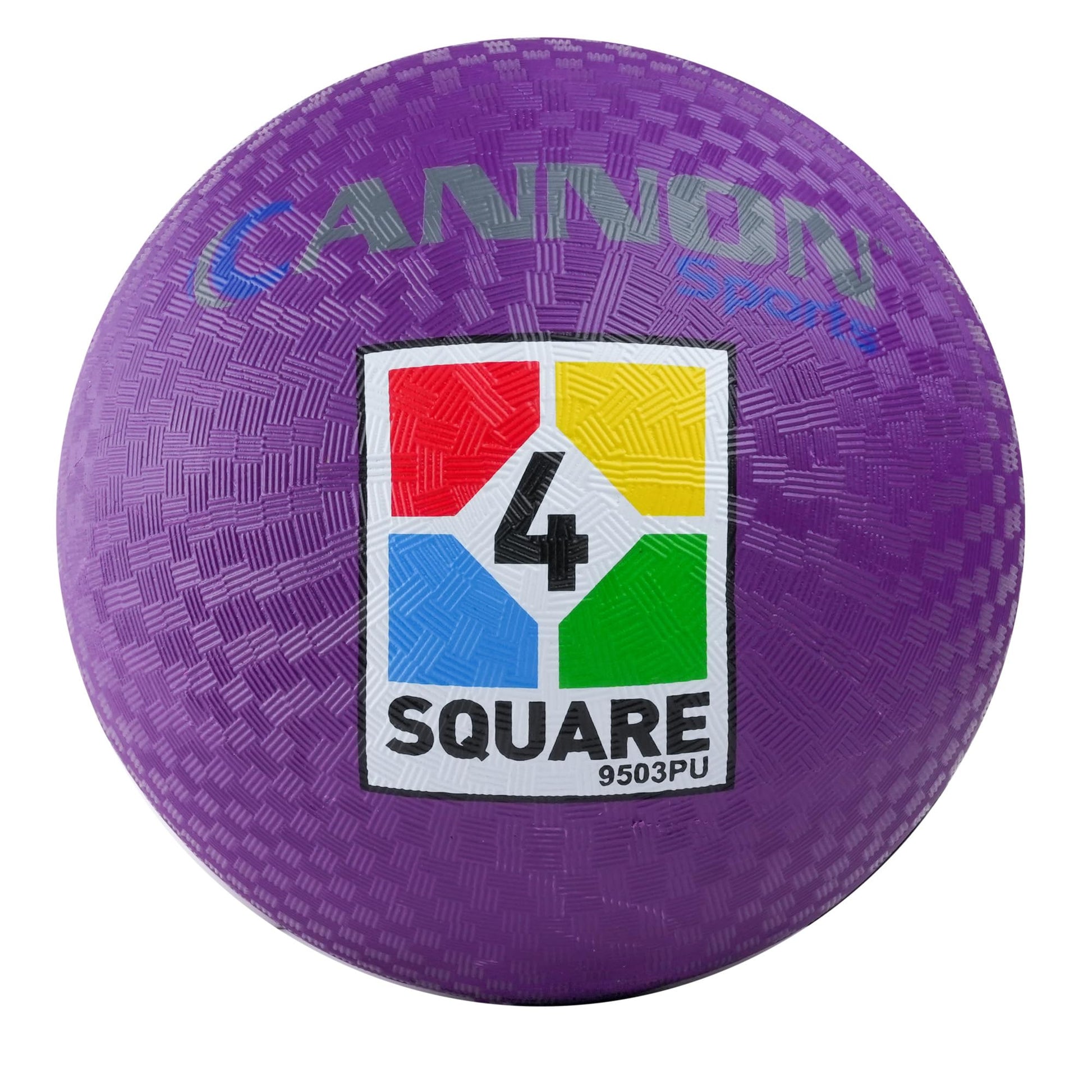 Cannon Sports 4 Square Playground Balls - 8.5 Inch - for Kickball, Handball & Dodgeball (Purple)