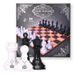 Elbow Room Games Chess Teacher Set - Educational Chess Board with Movement Indicators, Perfect for Beginners and All Skill Levels, Ideal for Family