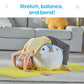hand2mind Penguin BubblePlush Yoga Ball Buddy, Yoga Ball for Kids, Calming Corner for Items, Kids Exercise Equipment, Occupational Therapy Toys