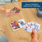 Boardwalk Puzzles Bad to The Bone, Featherlight Unique Playing Cards, Fun Themed Deck for Home and Travel