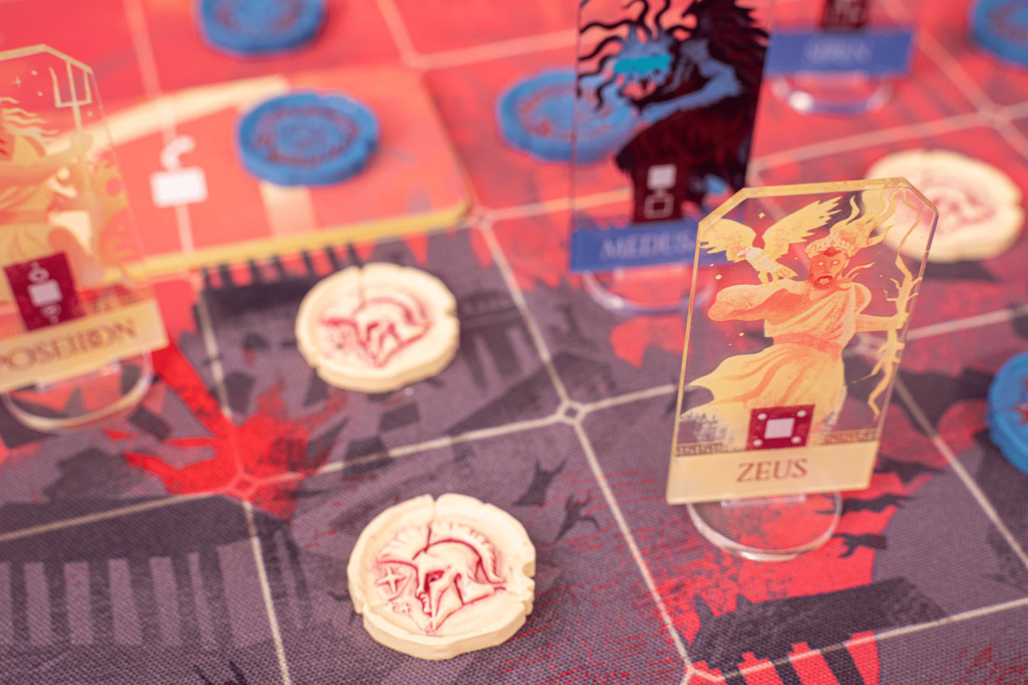 BITEWING GAMES Ichor Board Game - Two-Player Duel with Asymmetric Powers Designed By Dr. Reiner Knizia - Activate Your Special Abilities to Outwit