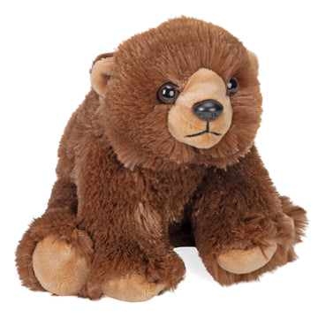 Wild Republic Cuddlekins Mini Brown Bear Stuffed Animal - 8"