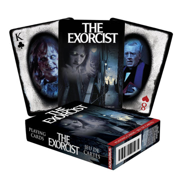Aquarius The Exorcist Playing Cards Standard Size - Themed Novelty Deck with 52 Unique Horror Movie Designs - Collectible Merchandise Gift for Teens