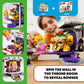 LEGO Super Mario Peach’s Castle Expansion Set 71408, Buildable Game Toy, Gifts for Kids Aged 8 Plus with Time Block Plus Bowser and Toadette Figures,