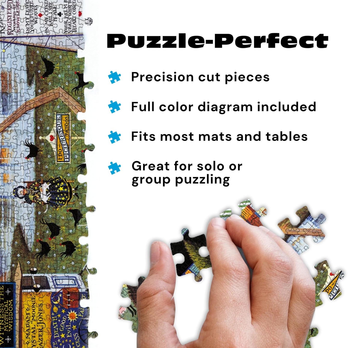 Buffalo Games - Charles Wysocki Know It All - 1000 Piece Puzzle for Adults