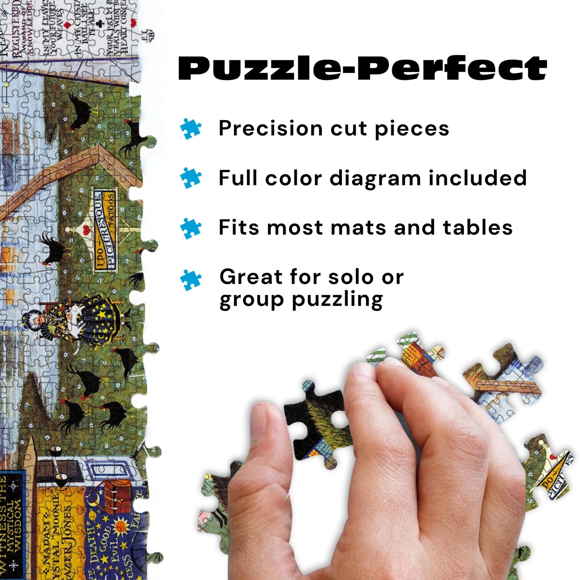 Buffalo Games - Charles Wysocki Know It All - 1000 Piece Puzzle for Adults