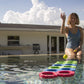 Water Sports Itza Floaty Pool Pong Backyard and Pool Game - Floating Ping Pong Pool Games for Adults and Family