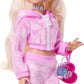 Barbie Dream Besties Weekend Getaway Malibu Doll and Accessories, Fashion Doll with Removable Fashions & 7 Travel Themed Toy Pieces
