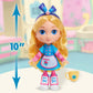 Disney Junior Alice’s Wonderland Bakery Alice 10-inch Large Doll and Accessories, Kids Toys for Ages 3 Up by Just Play
