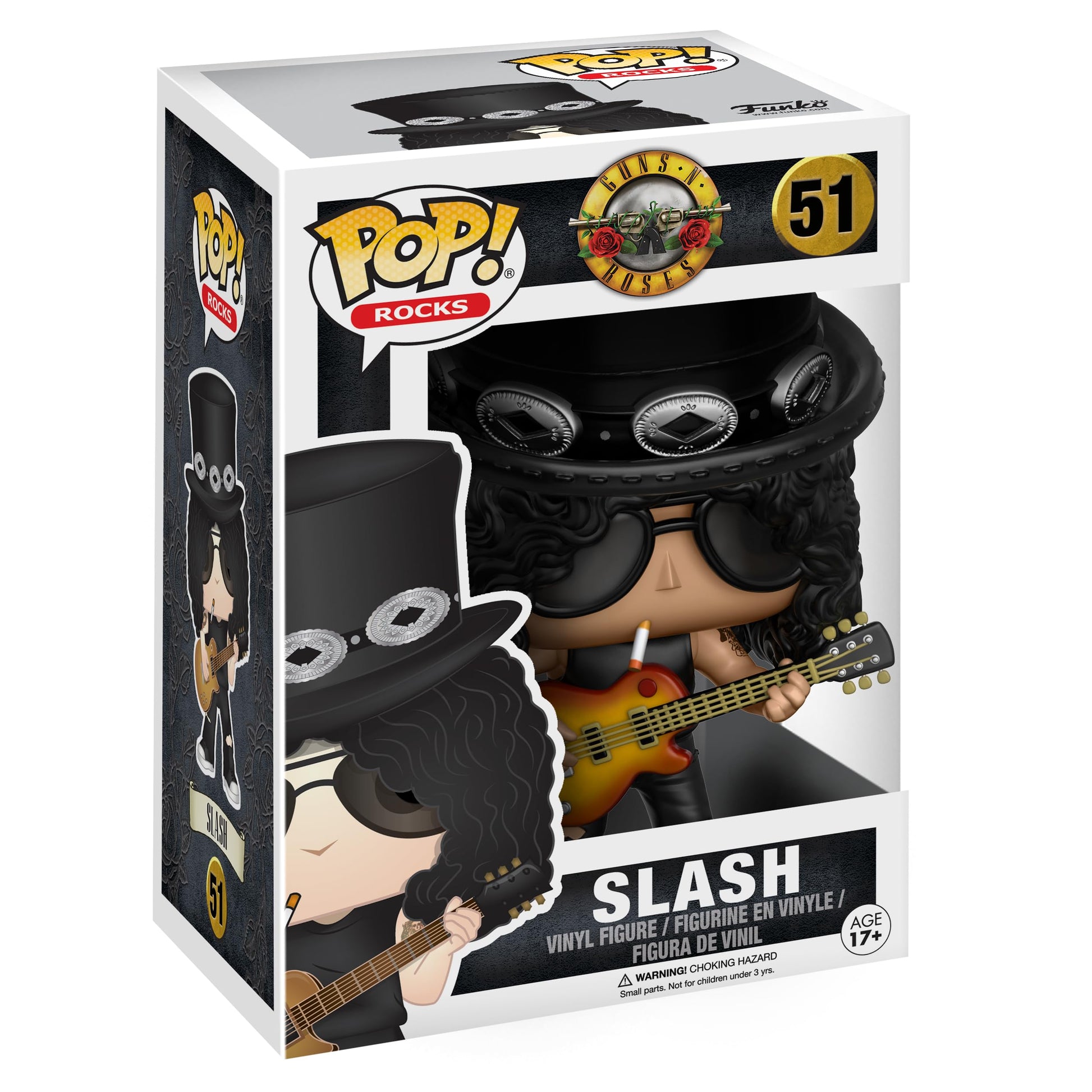 Funko Pop Rocks: Guns N' Roses - Slash - Guns N Roses - Collectable Vinyl Figure - Gift Idea - Official Merchandise - Toys for Kids & Adults - Music