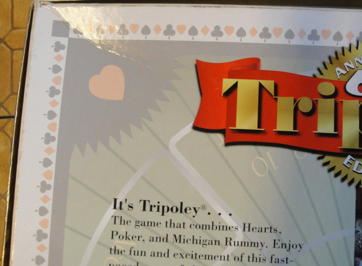 Ideal Tripoley Diamond Edition Card Game
