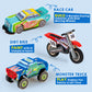 JOYIN Kids Craft Kit Build & Paint Your Own Wooden Race Car Art & Craft Kit DIY Toy Make Your Own Car Truck Toy Construct and Paint Kit, Presents