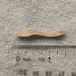 Miniature Furniture Legs for Dollhouse, 1:12 Scale, Natural Wood, 1.5 Inch Height, 4 Pack, #7