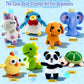 Cosminy 8Pcs Crochet Kit for Beginners, DIY Craft for Adults and Kids, Great Gift for Crochet Lovers, Crocheting Animal Kits with Step by Step