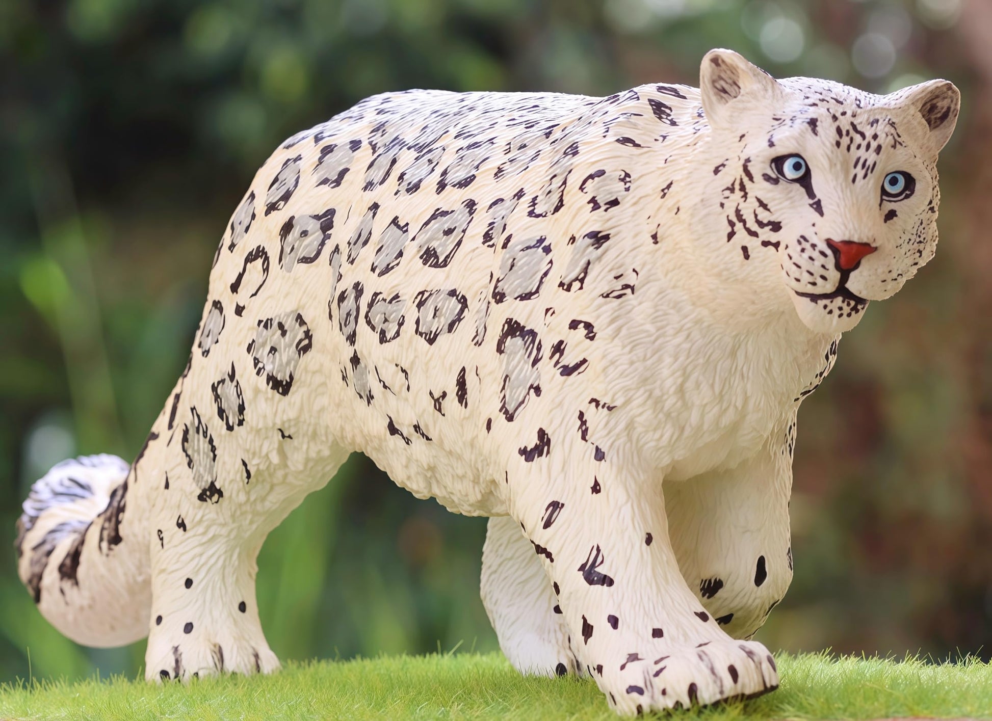 Gemini&Genius Leopard Figurine Toy, Wildlife World Action Figure for Kids