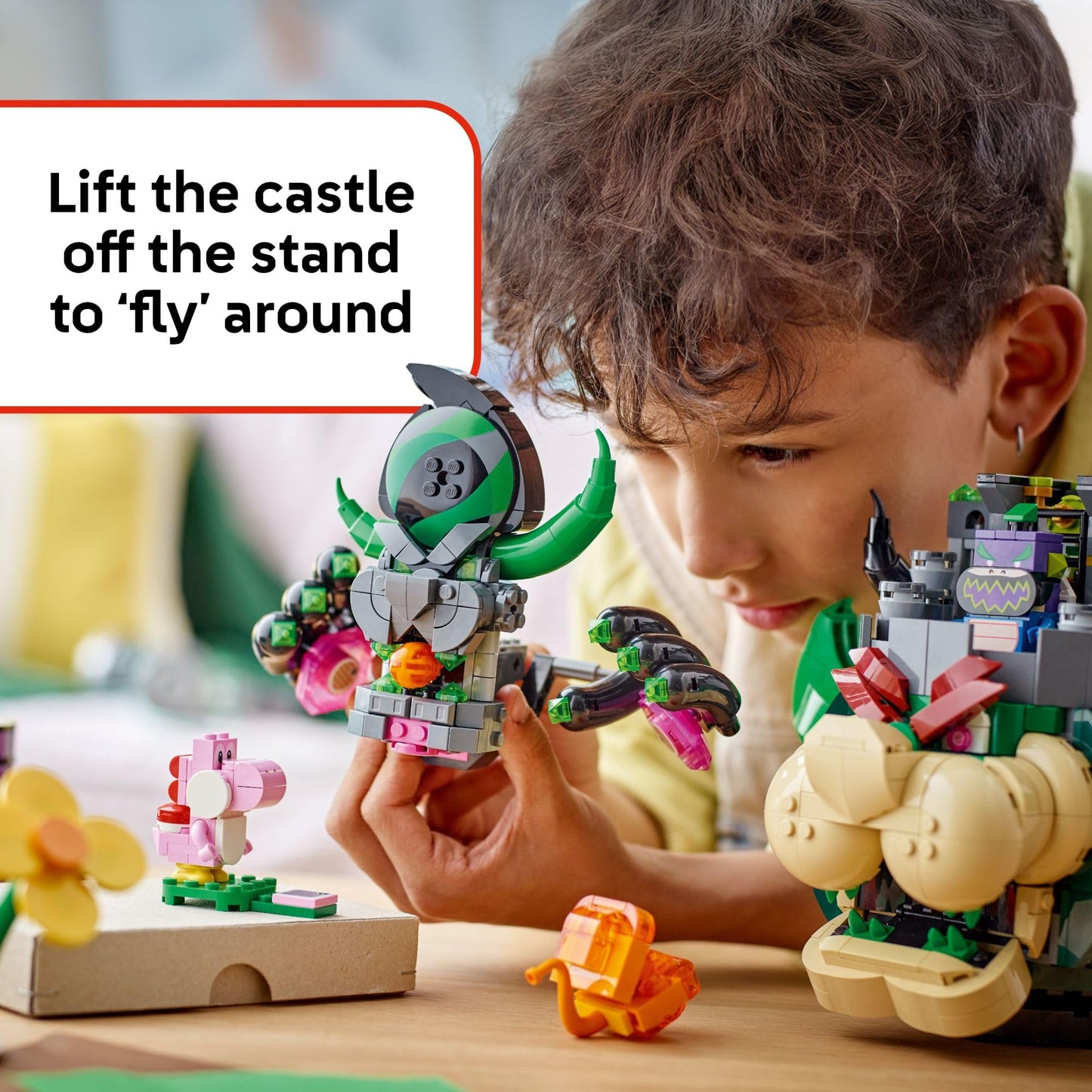 LEGO Super Mario Prince Florian & Castle Bowser Building Toy - Pretend Play Set for Boys & Girls, Ages 9+ - Building Blocks for Kids W/Digital Action
