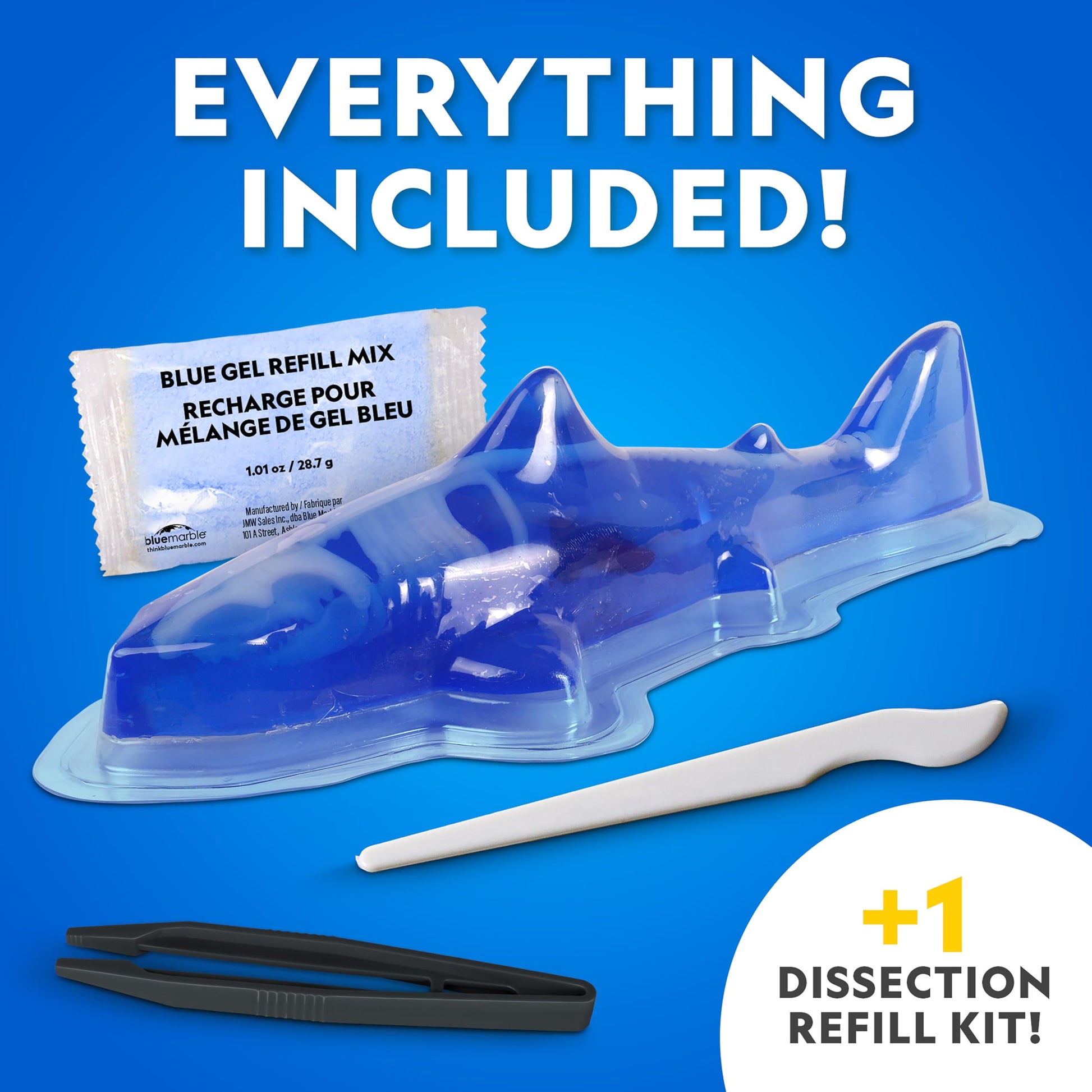 National Geographic Glow-in-the-Dark Shark Dissection Kit for Kids
