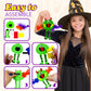 4E's Novelty Halloween Crafts for Kids (4 Pack) Silly Monsters Foam Magnet Fall Crafts Bulk, Halloween Party Activities