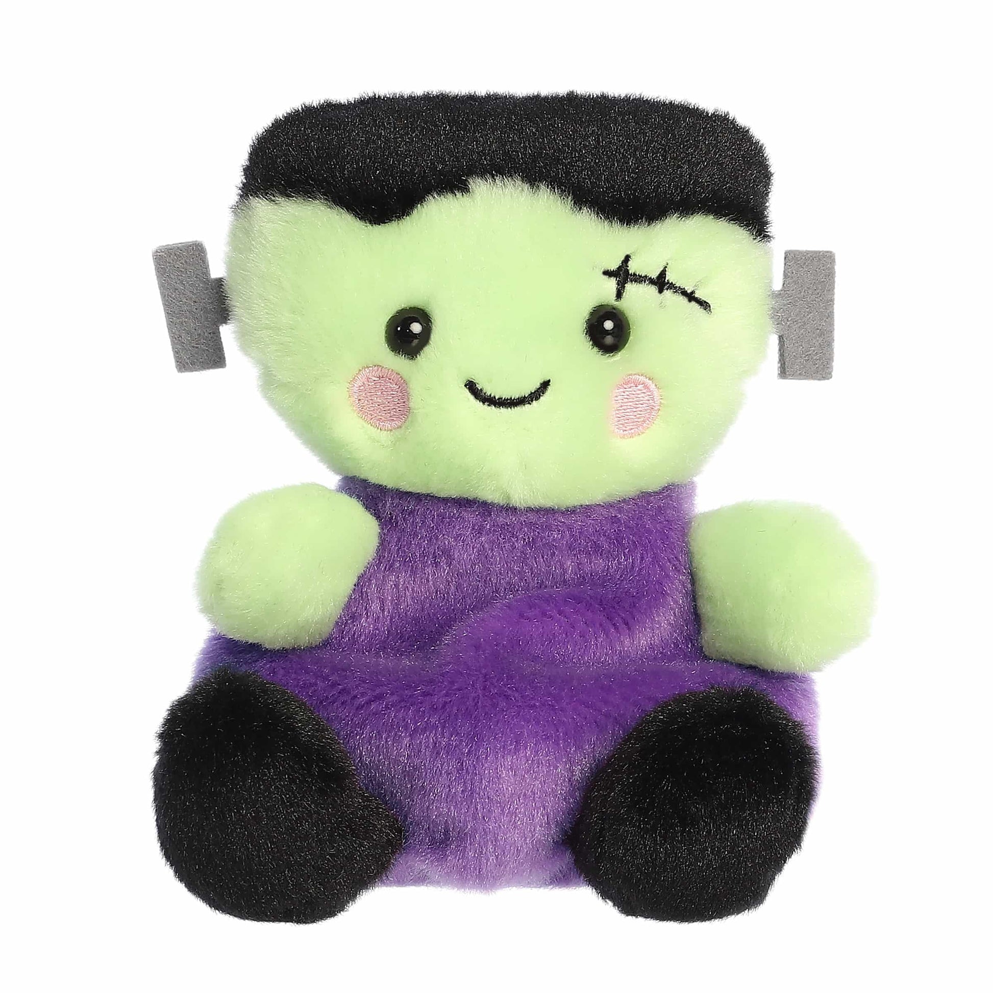 Aurora® Spooky Palm Pals™ Bolts Frankenstein™ Stuffed Animal - Fun Collectible Plush for Kids and Adult Collectors - Perfect for Halloween Decorations