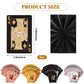 LIUBUJINGYING 8 Pack Waterproof Playing Cards Plastic Gold Foil Playing Card Plastic Playing Ca-RDS 4 Colors Waterproof PET Foil Poker Ca-RDS Bulk