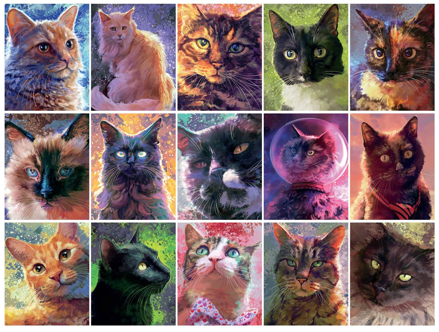 Buffalo Games - Cat Candids - 750 Piece Jigsaw Puzzle for Adults
