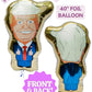 40-Inch Donald Trump Gold Foil Balloon