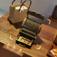 Vintage Style Gold Cash Register: 1:12 Dollhouse Miniature with Opening Drawer