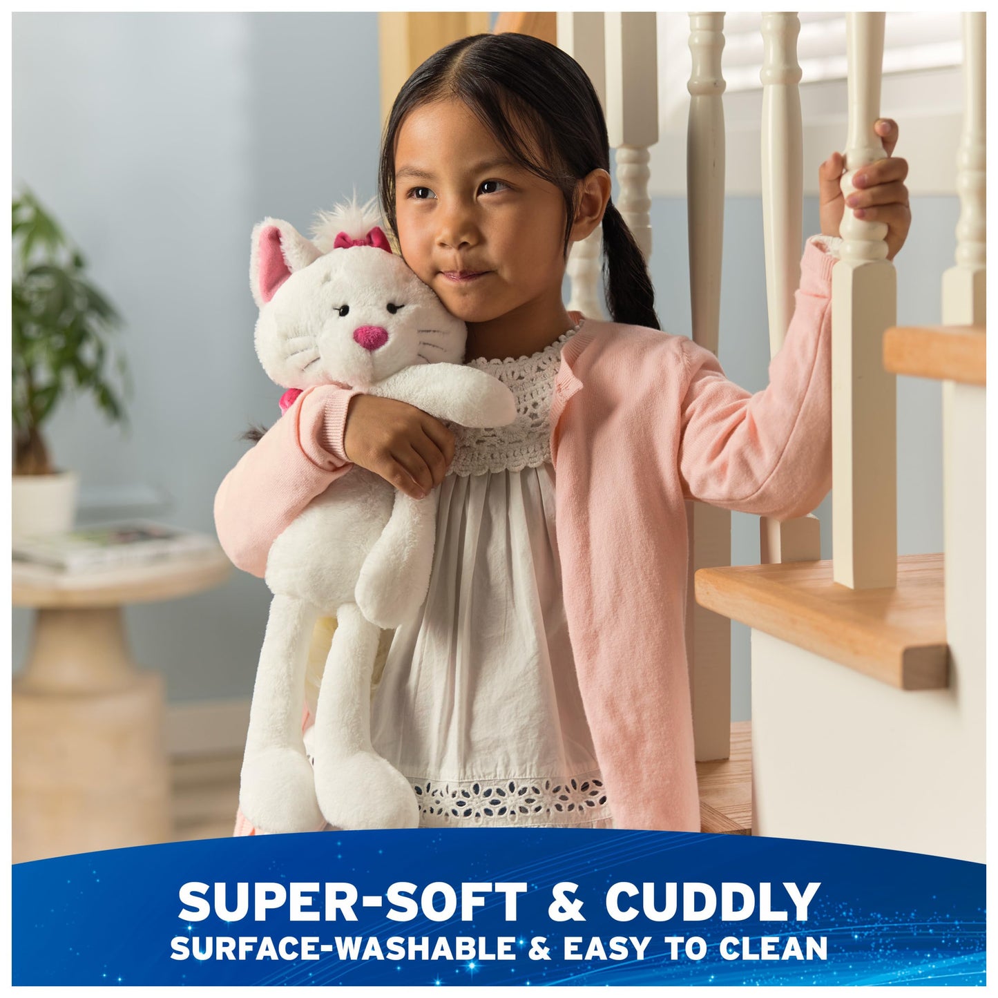 GUND Disney Official Marie Toothpick 15-Inch Plush Toy for Ages 1+