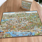 1000 piece Adult Jigsaw: 1980 | Philadelphia Puzzle map | Jigsaw Puzzle Game for Adults | Fun Activity | Family Entertainment
