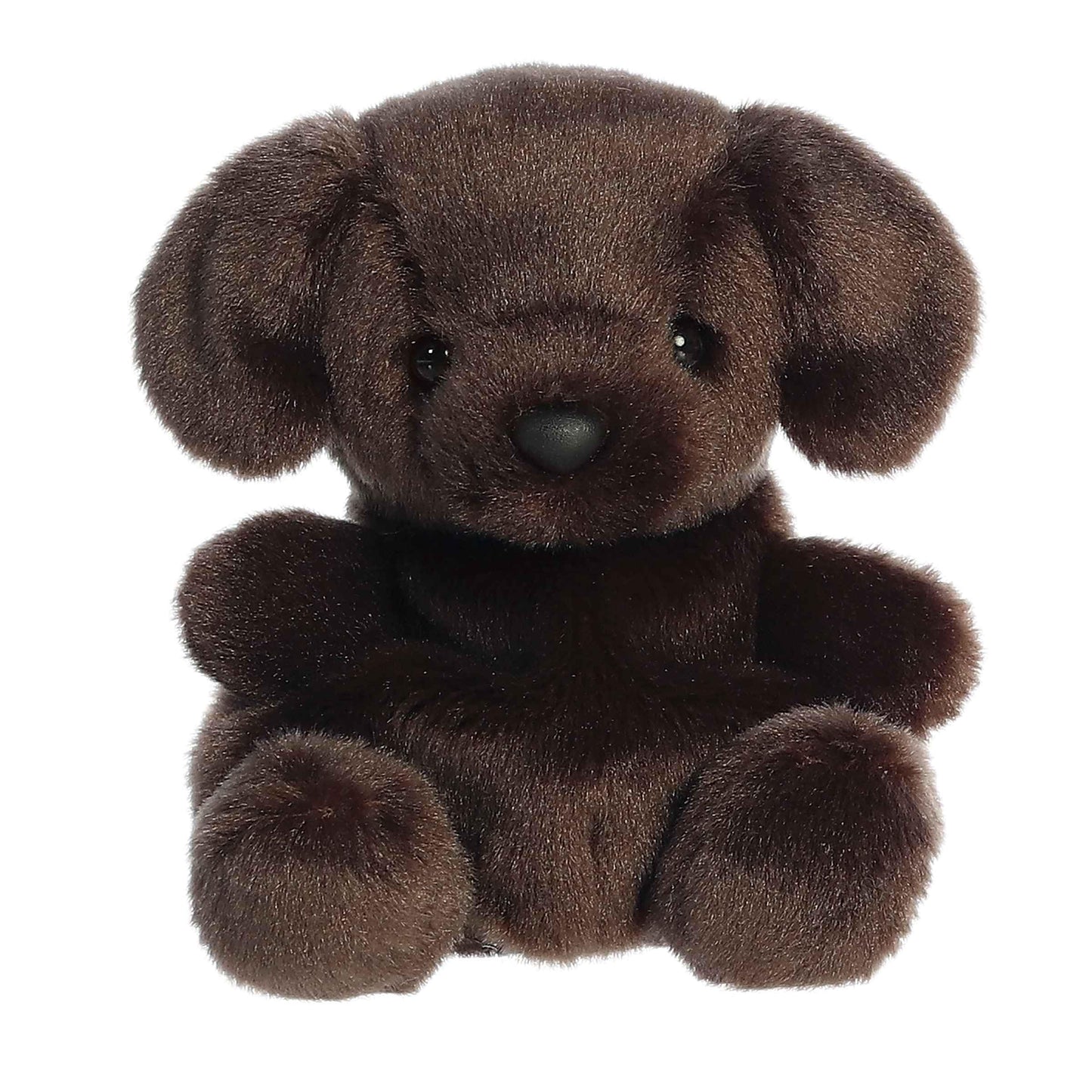 Aurora® Adorable Palm Pals™ Sienna Chocolate Lab™ Stuffed Animal - Fun Collectible Plush for Kids and Adult Collectors - Perfect for Decorating Rooms