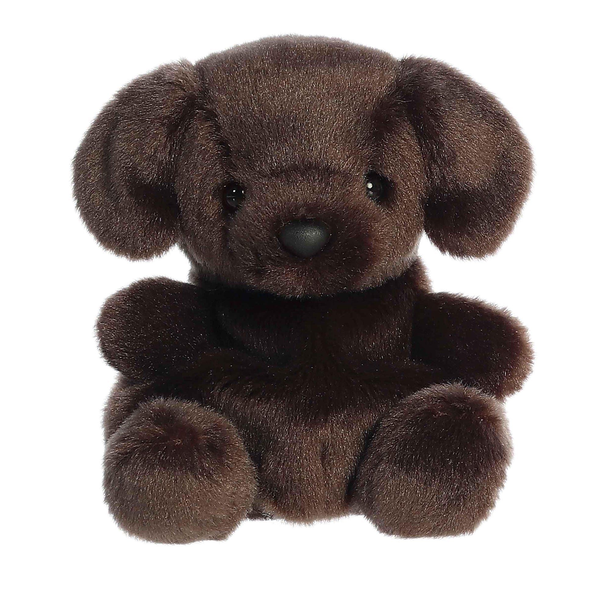 Aurora® Adorable Palm Pals™ Sienna Chocolate Lab™ Stuffed Animal - Fun Collectible Plush for Kids and Adult Collectors - Perfect for Decorating Rooms
