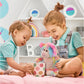 DolliBu Rainbow Bear Stuffed Animal - Soft Huggable Teddy Bear Stuffed Toy, Adorable Playtime Wildlife Plush Toy, Cute Cuddle Gifts for Kids