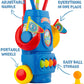 ToyVelt Toddler Golf Set - Kids Golf Clubs with 6 Balls, 4 Golf Sticks, 2 Practice Holes and a Putting Mat - Promotes Physical & Mental Development