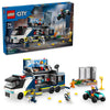 LEGO City Police Mobile Crime Lab Truck Toy, Pretend Play Police Toy, Includes Quad Bike, 2 Officers, 1 Scientist and 2 Crook Minifigures, Police