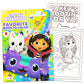DreamWorks Gabby's Dollhouse Coloring and Activity Book Set - 32 Cartoon Coloring Pages, Activity Sheets, Game, Puzzles, More | Gabby's Dollhouse