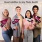 Big Dot of Happiness Maroon Grad - Best is Yet to Come - Triangle Burgundy Graduation Party Photo Props - Pennant Flag Centerpieces - Set of 20