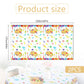 2 Pcs Artistic Canvas Tablecloths ,Vibrant Paint Splatter and Palette Design, Perfect for Creative Events, Art Studios, and Festive Gatherings to Add