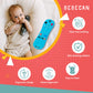 BEBECAN Silicone Remote for Baby - BPA-Free Chew Toy for Infants and Toddlers 3-24 Months, Sensory Toys for Babies, Play Remotes for Babies (Black)