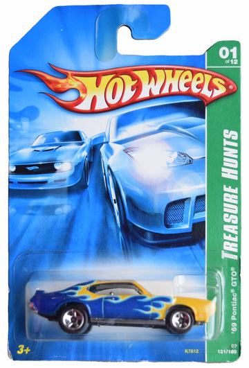 Hot Wheels '69 Pontiac GTO, Treasure Hunts 1/12