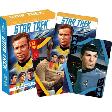 AQUARIUS Star Trek Cast Playing Cards - Star Trek Themed Deck of Cards for Your Favorite Card Games - Officially Licensed Star Trek Merchandise