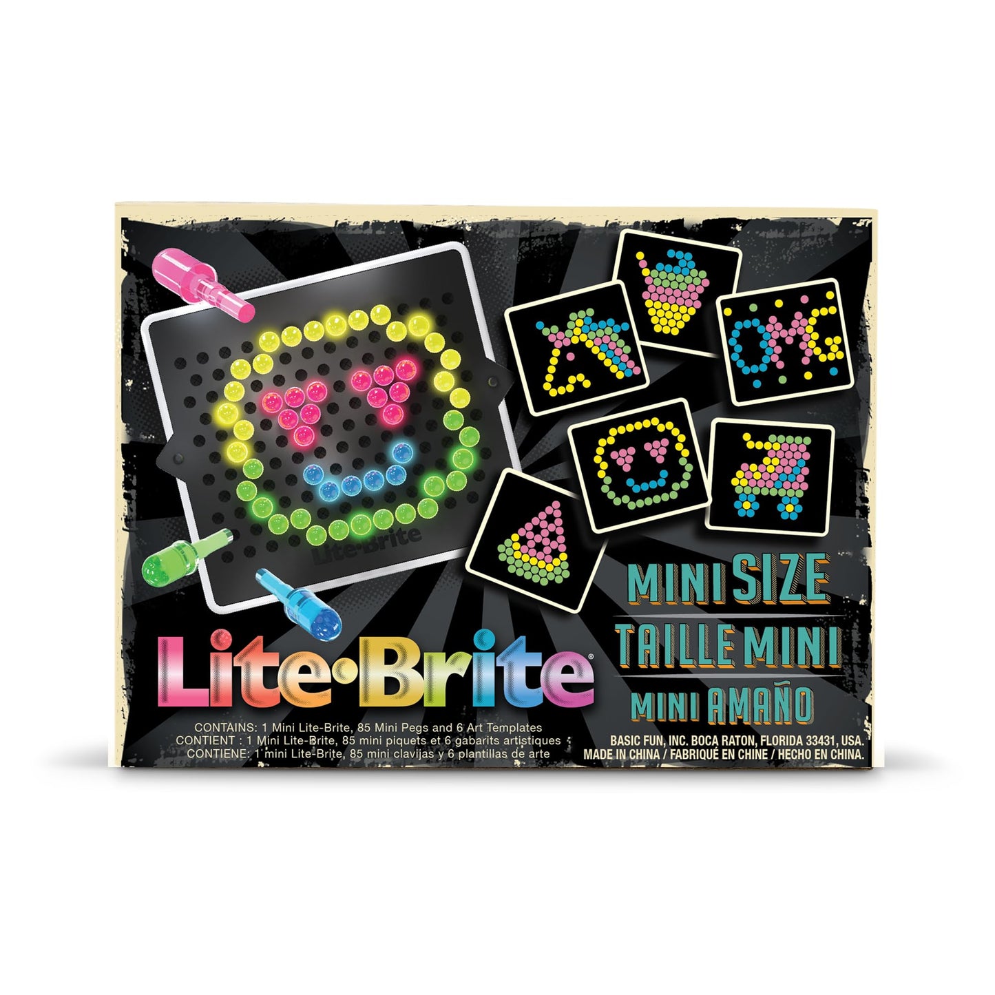 Mini Lite Brite Refresh by Basic Fun